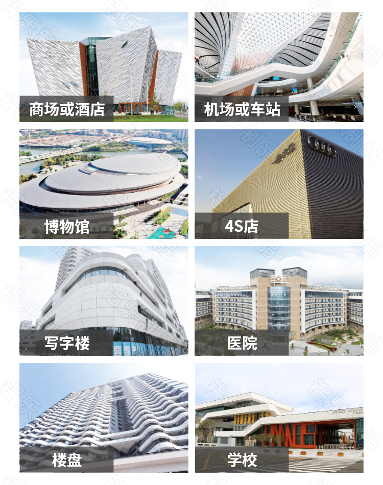 轻奢铝屏风适用范围